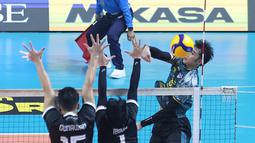 Hasil ini merupakan kemenangan ketiga Samator dari tujuh laga pada musim ini. (Dok. PBVSI)