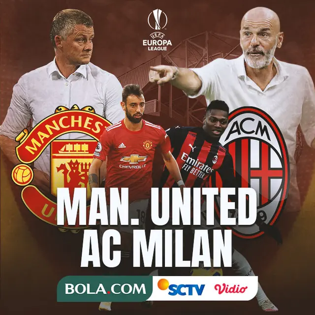Liga Europa - Manchester United Vs AC Milan - Head to Head