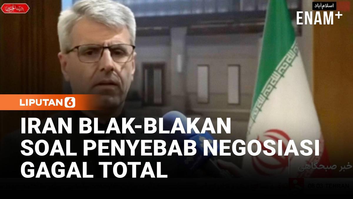 21 Jam Nego AS-Iran Tanpa Hasil, Iran Ungkap Penyebabnya