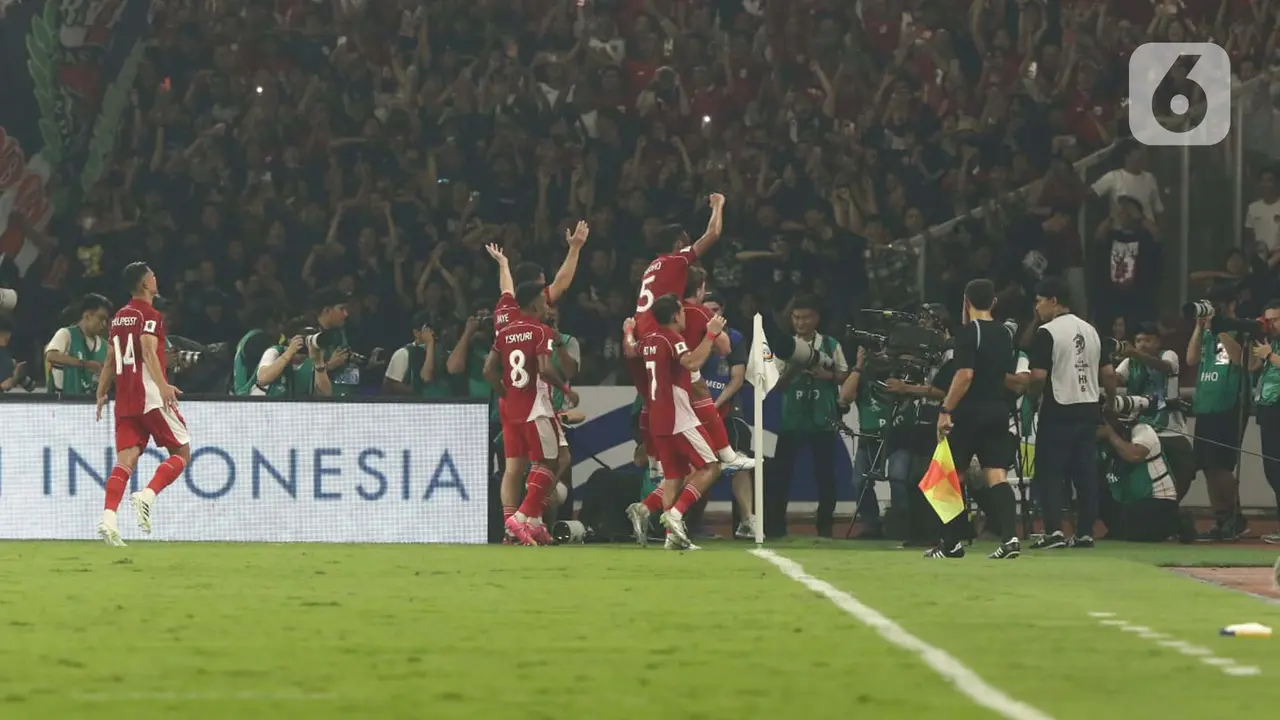 Kualifikasi Piala Dunia 2026, Gol Ole Romeny Bawa Indonesia Unggul di Babak Pertama