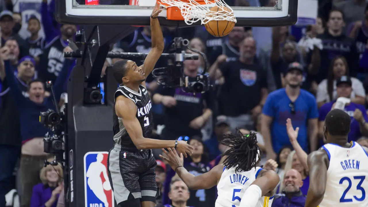 Kings vs Warriors di play-off NBA 2023