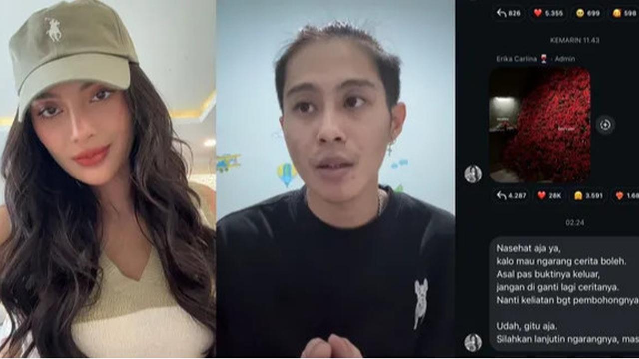 DJ Panda Buka Suara Terkait Kehamilan Erika Carlina, Begini Kronologinya