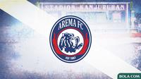 Arema FC Logo (Bola.com/Adreanus Titus)