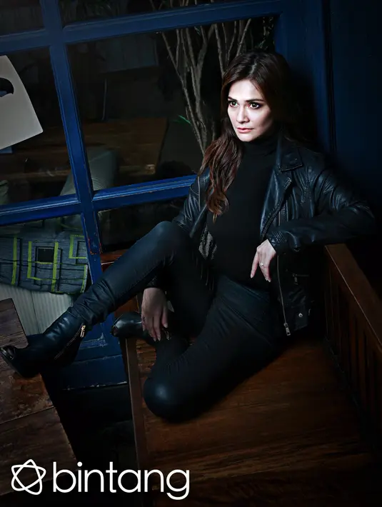 Selama tahun itu juga, Cut Tary fokus mengurus anaknya sendiri. Tanpa di bantu oleh baby sitter atau siapapun. (Fathan Rangkuti/Bintang.com)