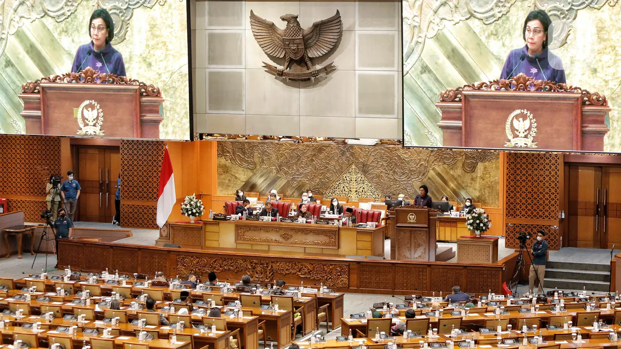 Rapat Paripurna DPR Ke-4 Masa Sidang I