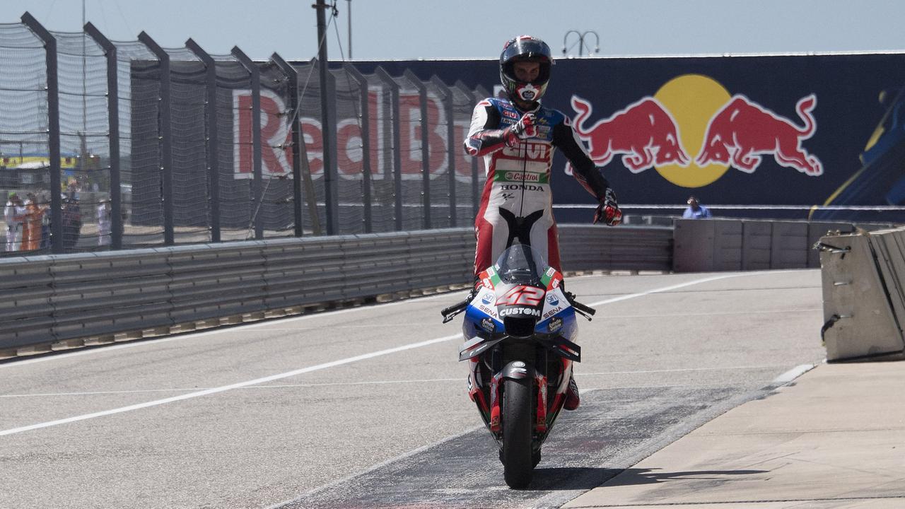 Foto: Taklukkan MotoGP Amerika 2023, Alex Rins Akhiri Puasa Dua Tahun Kemenangan Honda