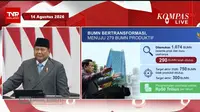 Prabowo Ungkap BUMN Dipangkas Hemat Rp 50 Triliun: Ada Gaji Direksi sampai Perjalanan Dinas