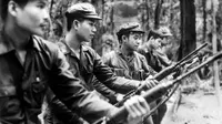 Tentara Partai Komunis Thailand (Foto:AP)