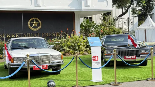 3 Mobil Dinas Antik Presiden Era Soeharto, BJ Habibie, dan Gus Dur Dipajang di Istana