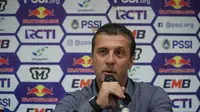 Pelatih Persib Miljan Radovic siap balas hasil imbang di Malang. (Huyogo Simbolon)