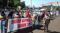 Demo Bidan Ricuh, Jalan Depan Istana Diblokir
