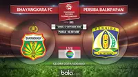 Bhayangkara FC Vs Persiba Balikpapan (Bola.com/Adreanus Titus)
