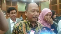 Menristekdikti Mohammad Nasir (Liputan6.com/Agustin Setyo Wardani)