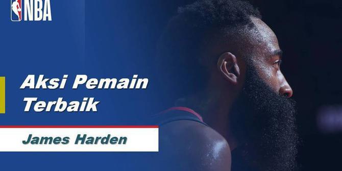 VIDEO: James Harden Cetak 40 Poin Saat Houston Rockets Kalahkan Charlotte Hornets 125-110