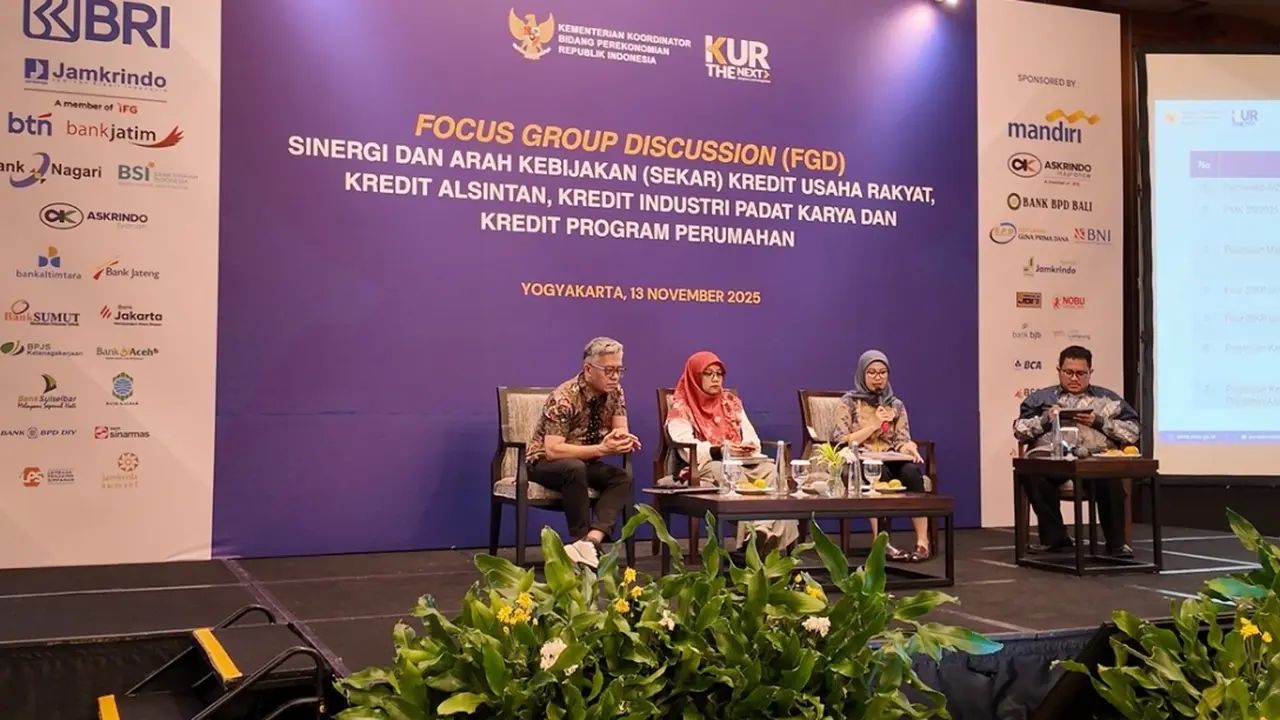 Focus Group Discussion Sinergi Tahun 2025 dan Arah Kebijakan Tahun 2026 Kredit Program Pemerintah (FGD SEKAR) (Foto: ekon.go.id)