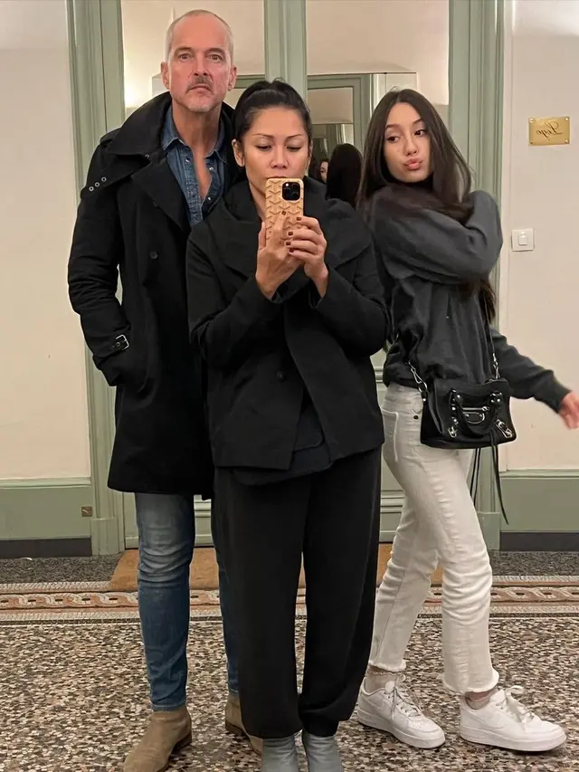 Transformasi Kirana Cipta Montana Sasmi, putri Anggun C Sasmi (Foto: Instagram anggun_cipta)