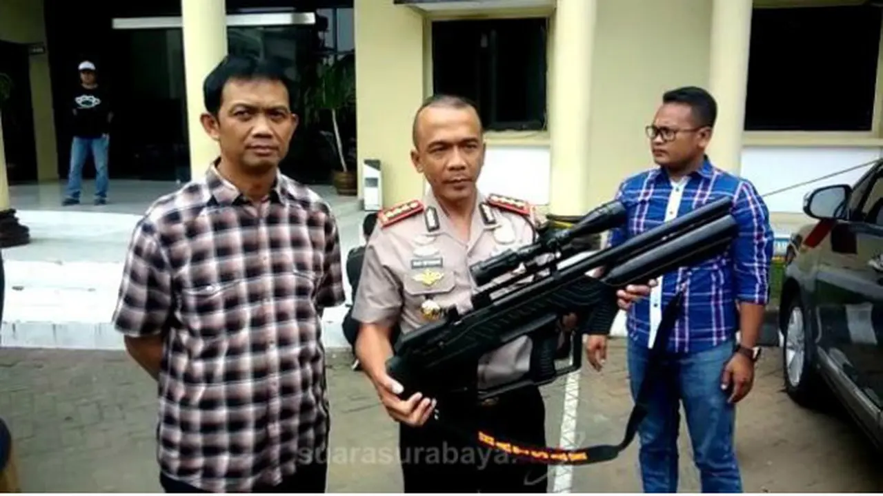 Pelaku Penembakan Mobil Pejabat Pemkot Resmi Tersangka