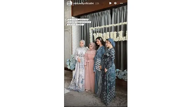 Hadiri Acara Fashion Bareng, Ini 6 Potret Kebersamaan Nikita Willy dan Dinda Hauw