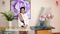 Martha Tilaar. (Dok. Live Webinar KBN 2021)