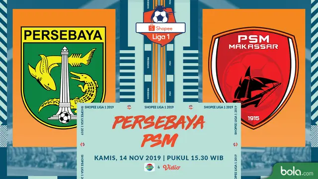 Persebaya Surabaya vs PSM Makassar