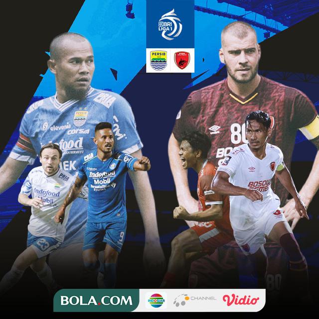 BRI Liga 1 - Duel Antarlini - Persib Bandung Vs PSM Makassar
