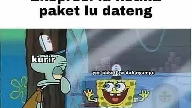 7 Meme Kocak Orang Enggak Sabar Tunggu Paket Datang Ini Bikin Geleng