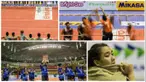 10 foto terbaik babak final four seri kedua Proliga 2016 diwarnai ekspresi kelelahan pevoli asal klub Jakarta Elektrik PLN, Yolla Yuliana dan juga smash kapten Samator Surabaya, Mahfud Nurcahyadi.(Bola.com/Vitalis Yogi Trisna)