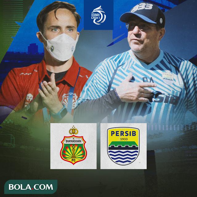 BRI Liga 1 - Duel Pelatih - Bhayangkara FC Vs Persib Bandung