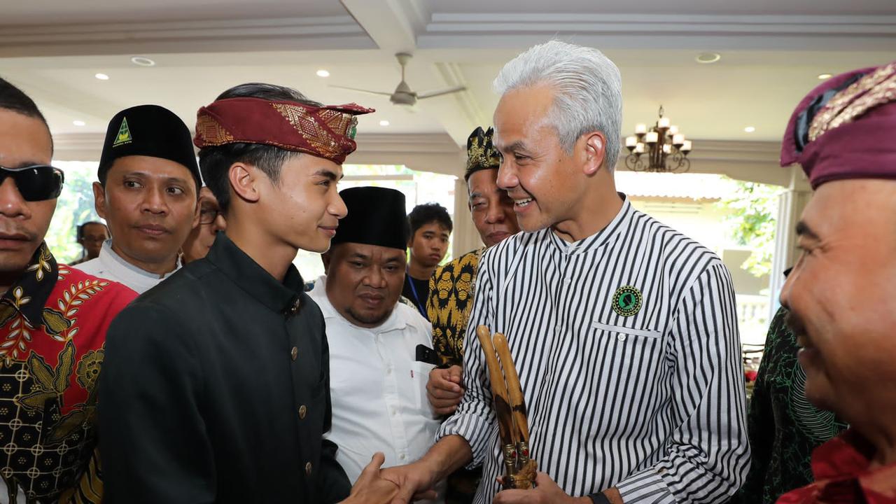 Ganjar saat berkunjung ke NTB. (Istimewa)