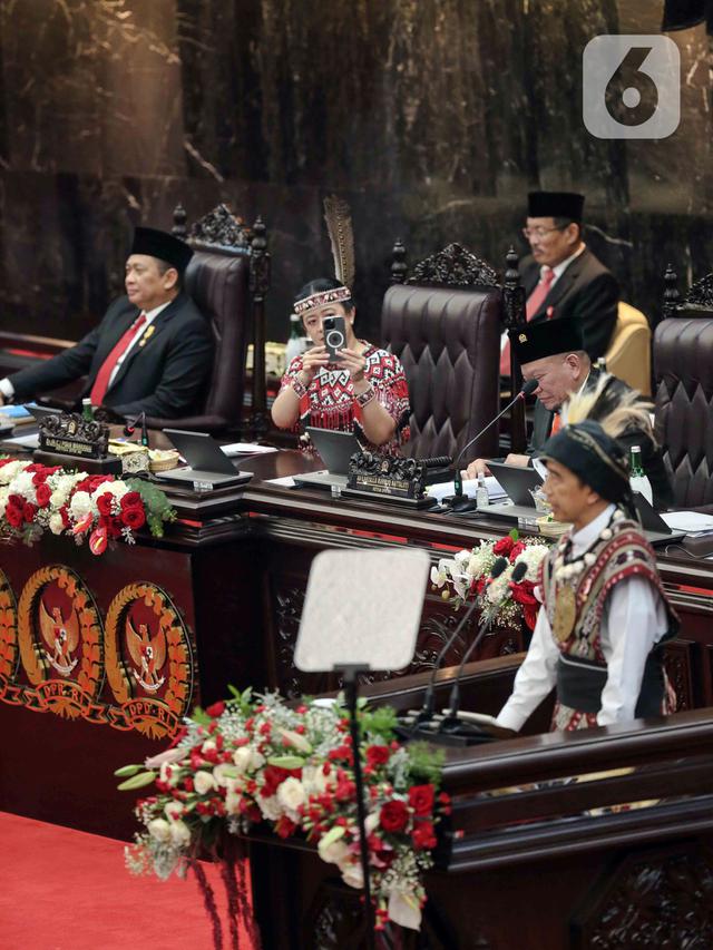 Pidato Jokowi di Sidang Tahunan MPR