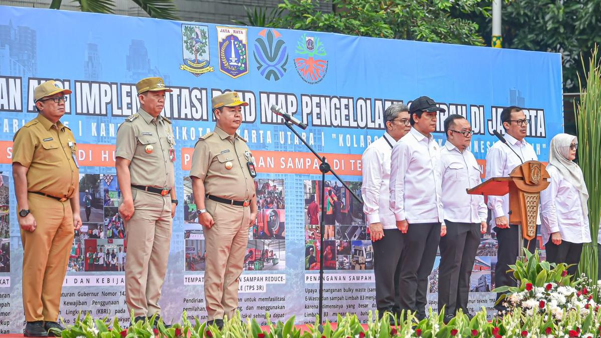 KLH Minta Pemda Segera Tuntaskan Peta Jalan Pengelolaan Sampah, Jakarta Jadi Contoh