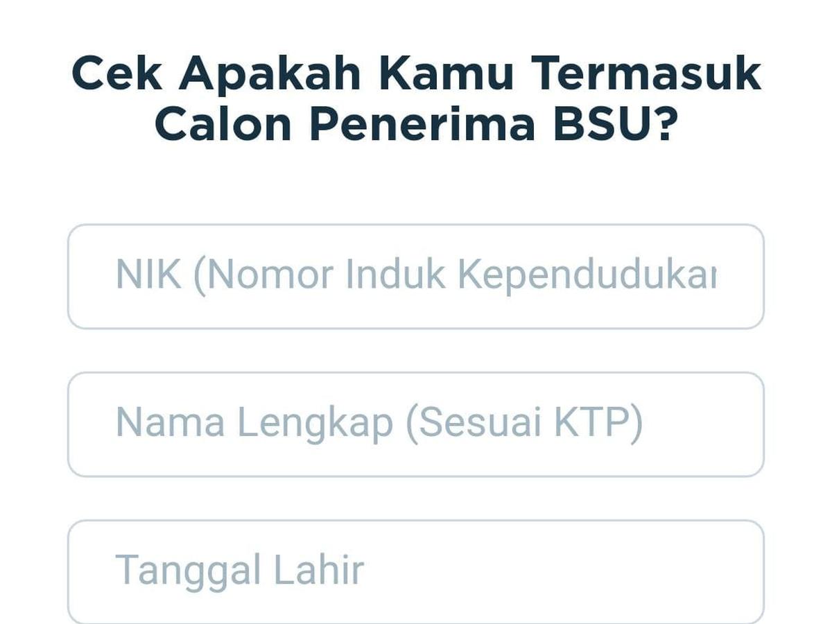 Buka bsu.kemnaker.go.id, Cara Cek Bantuan Subsidi Upah Rp 1 ...