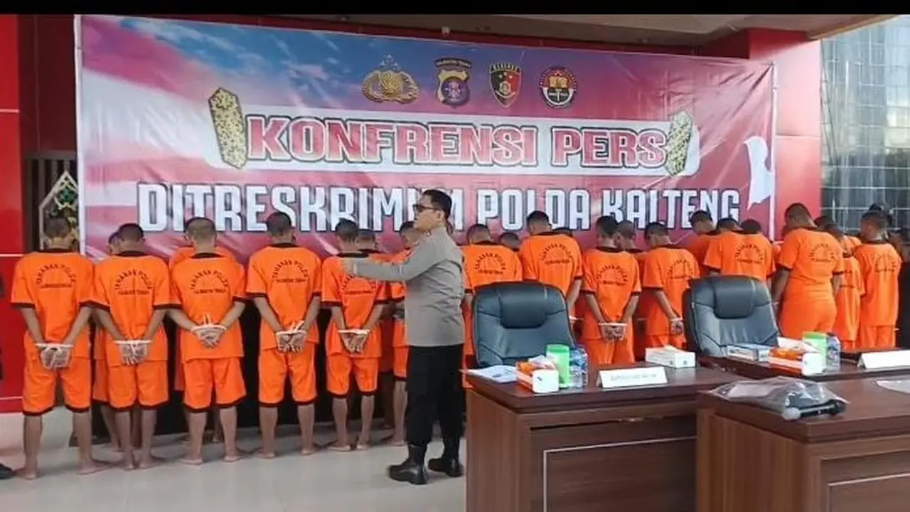 27 Tersangka Pencurian Sawit
