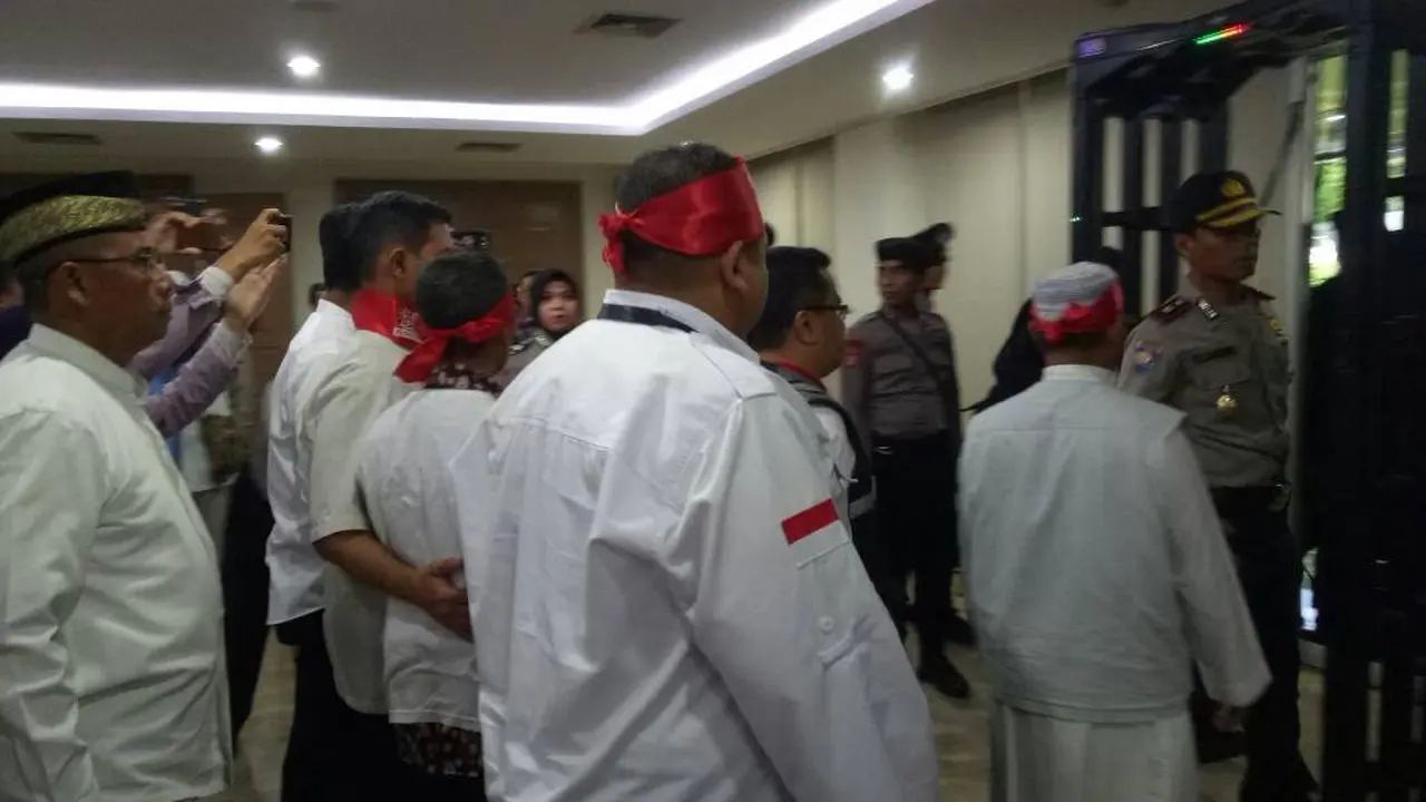 Pengunjung sidang Basuki Tjahaja Purnama atau Ahok (Liputan6.com/ Nafiysul Qodar)