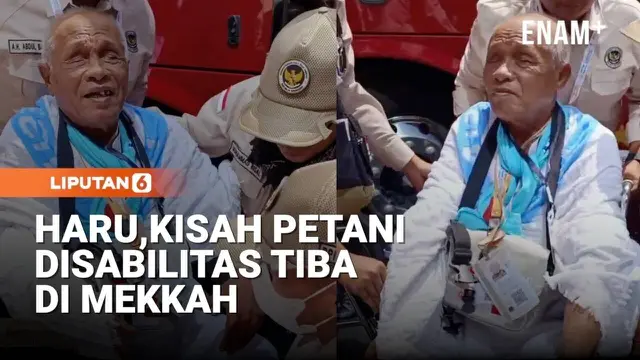 Haru, Kisah Mbah Sarjo Disabilitas Netra yang Sampai ke Mekkah