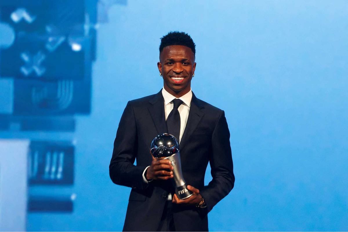 Vinicius Jr menangi FIFA Best Player of the Year 2024
