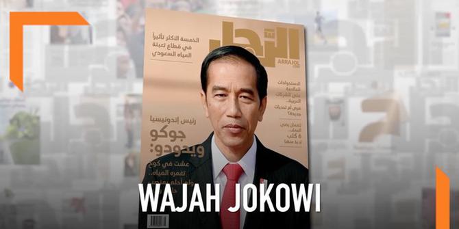 VIDEO: Jokowi Tampil di Sampul Majalah Arab Saudi