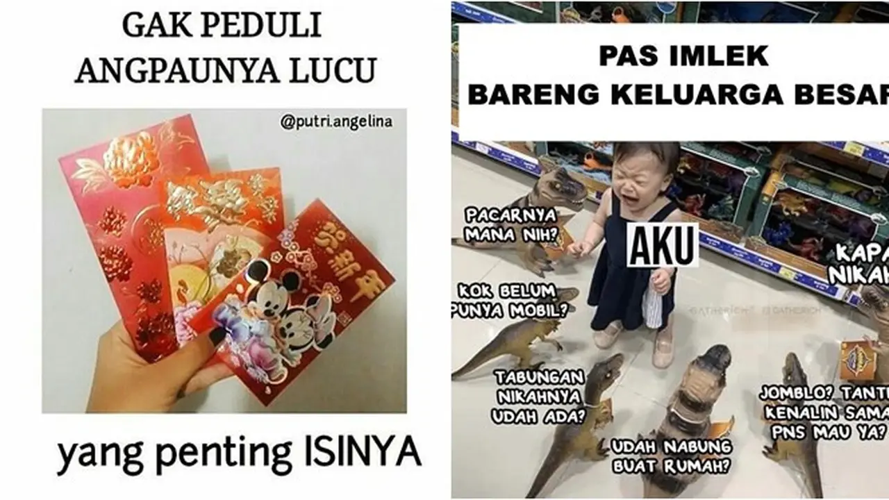 10 Meme Kocak saat Hari Raya Imlek Ini Bikin Senyum Tipis
