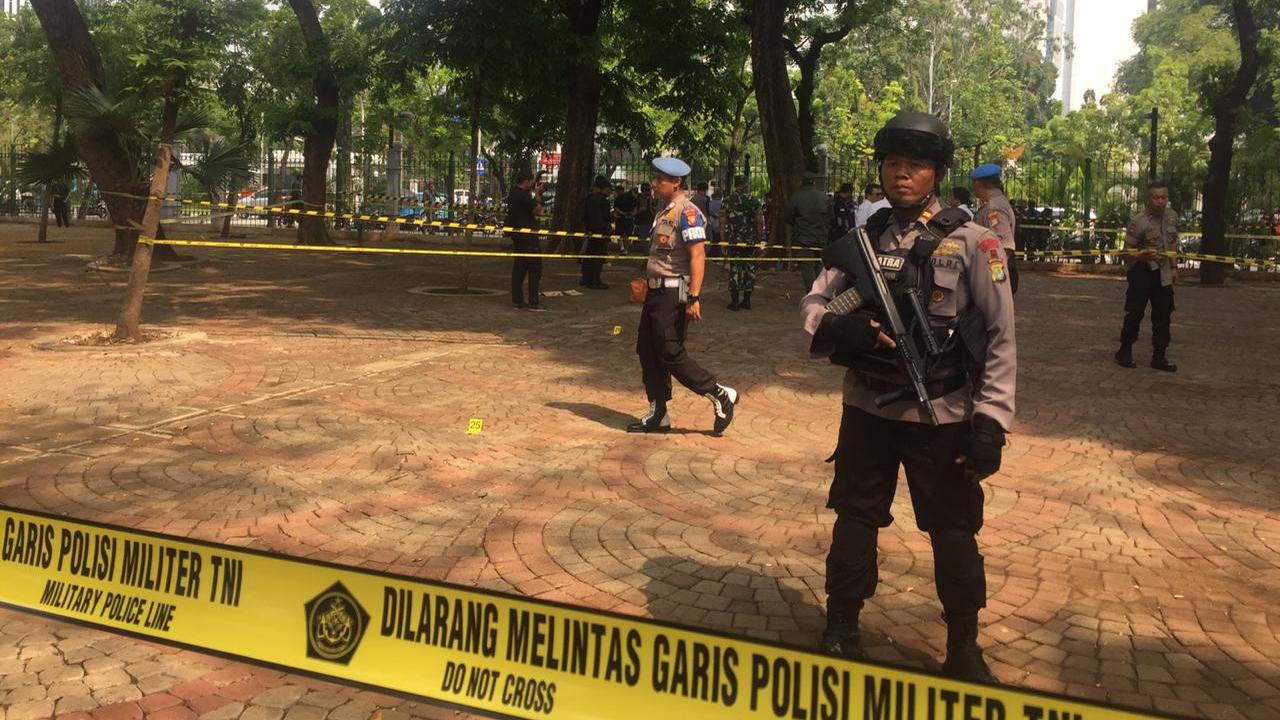 Ledakan Granat Asap di Monas
