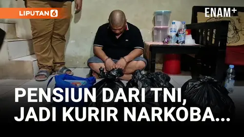 VIDEO: Pensiunan TNI AD Jadi Kurir Narkoba!