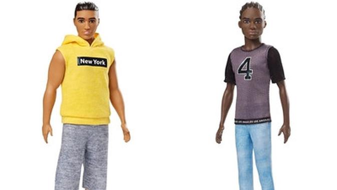 Boneka laki-laki dengan tubuh bidang dan kurus. (dok. barbie.mattel.com/Novi Thedora)