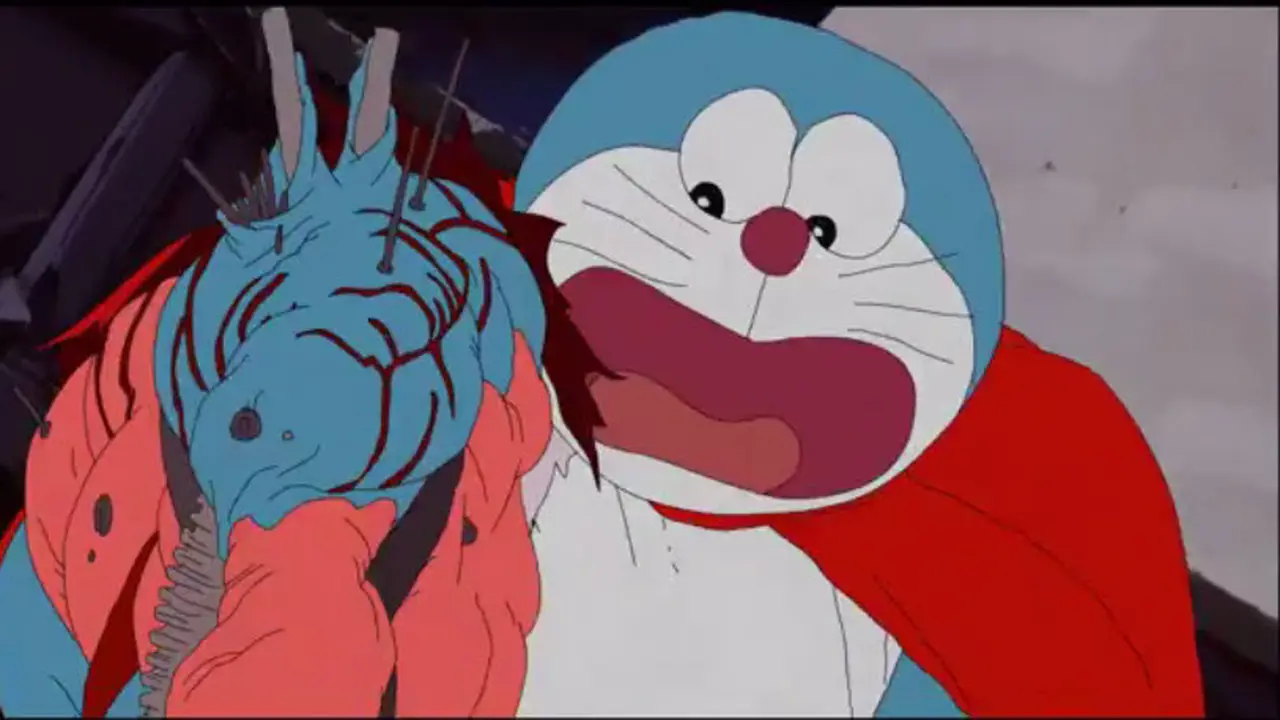 Doraemon Dibuat Mengerikan oleh Fans Anime Akira