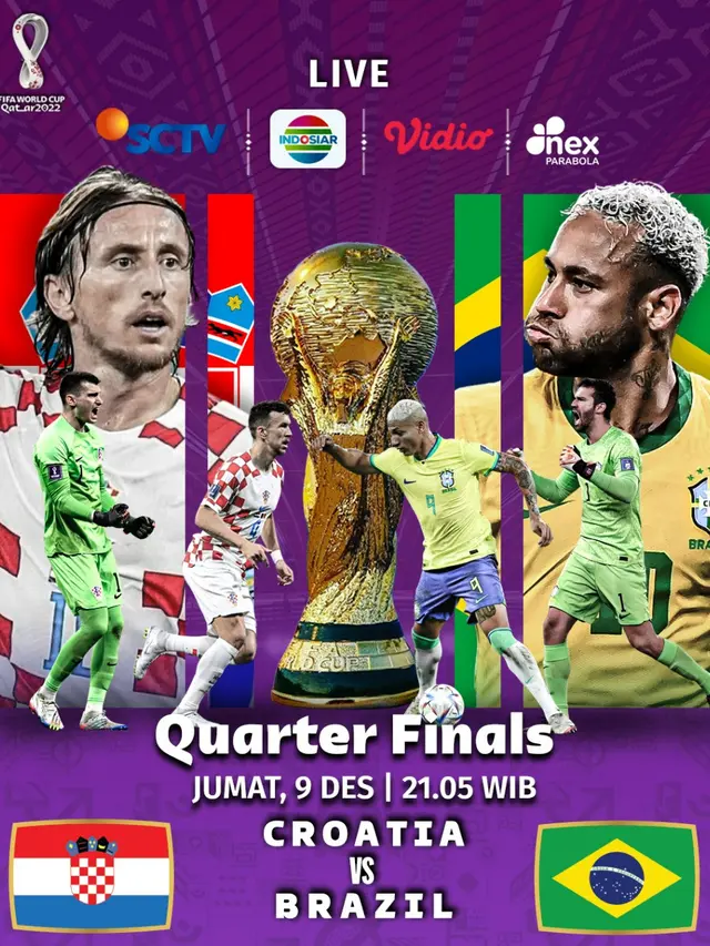 Kroasia vs Brasil