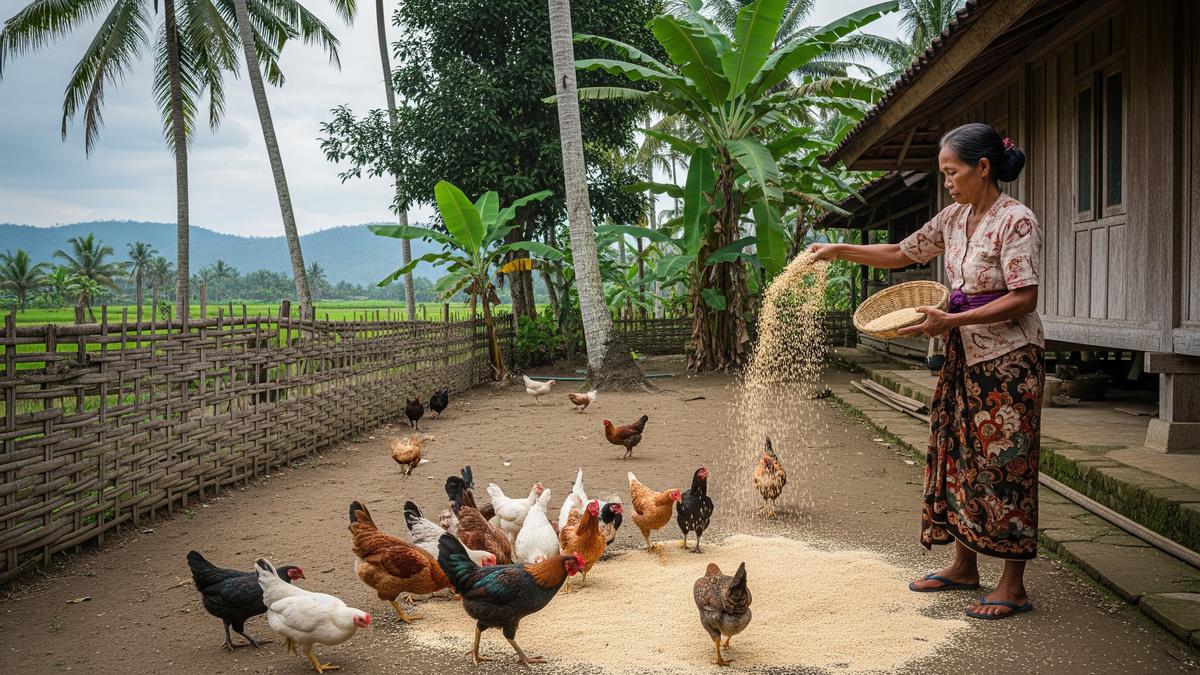 4 Cara Mengolah Nasi Aking Jadi Pakan Ayam yang Bergizi dan Hemat Biaya