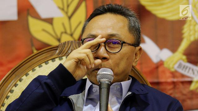 Ketua MPR Zulkifli Hasan atau Zulhas