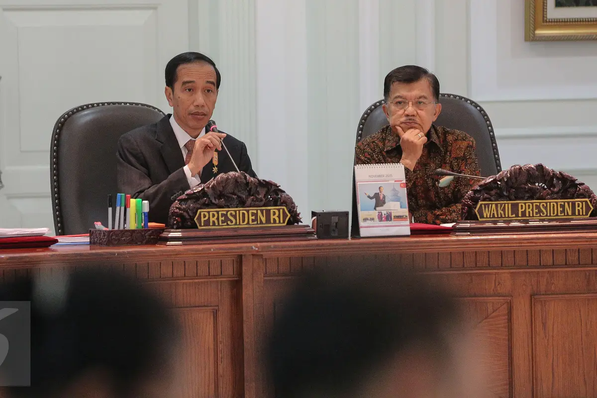 20151102-Tiga Agenda Yang Dibahas Pada Sidang Kabinet Paripurna di Istana 