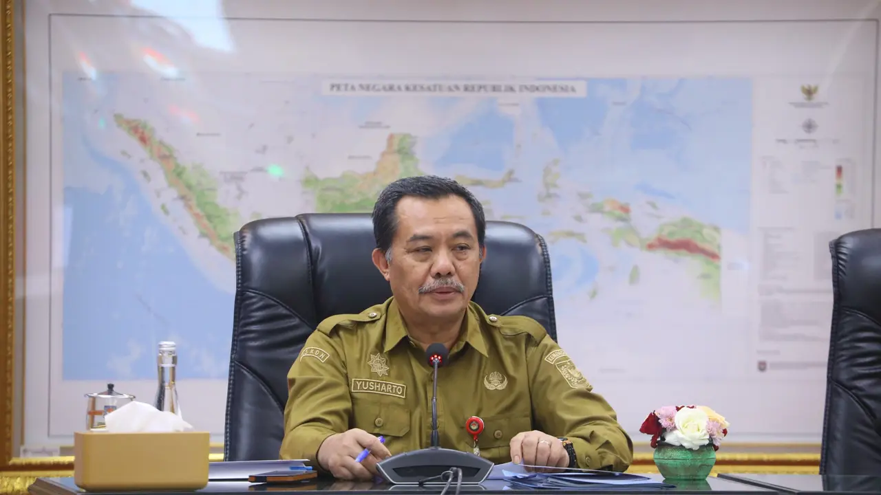Kepala Badan Strategi Kebijakan Dalam Negeri (BSKDN) Yusharto Huntoyungo