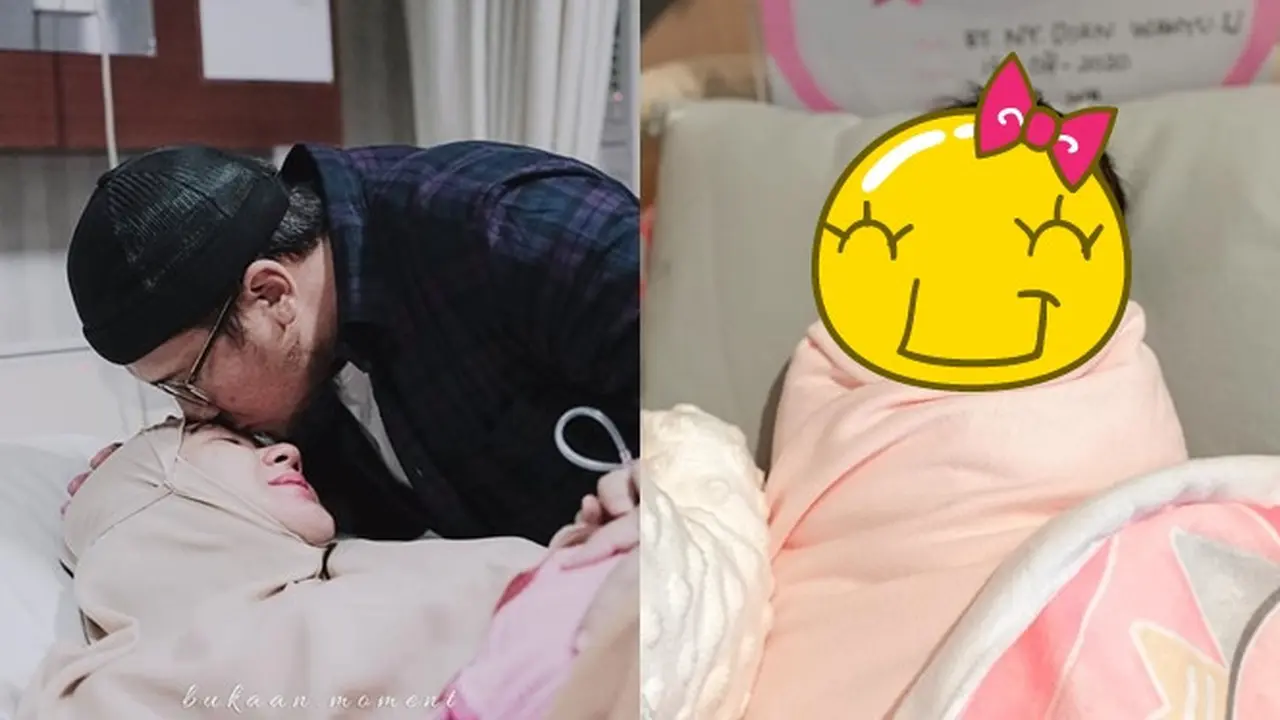 6 Potret Baby Rumi, Buah Hati Dian Pelangi yang Baru Lahir