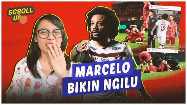 Berita video, scroll up kali ini membahas Marcelo yang tidak sengaja mematahkan kaki Luciano Sanchez pada laga Argentinos Junior melawan Fluminense.