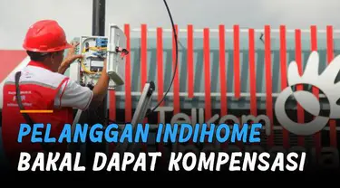 Pihak PT Telkom Indonesia (Persero) bakal memberi kompensasi sesuai kontrak pelanggan.